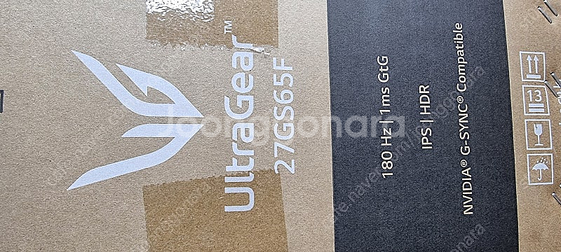 LG 27인치게이밍모니터 27GS65F 미개봉--0