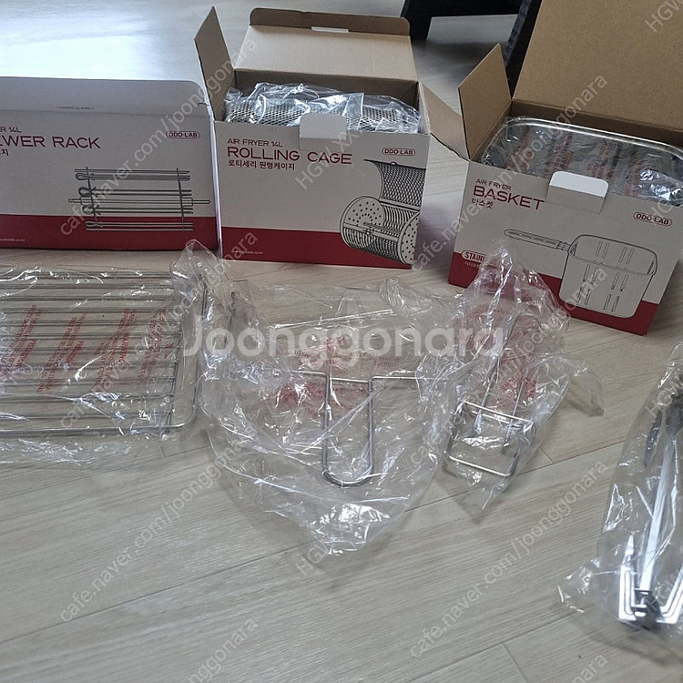 [새상품]디디오랩 DDOLAB 에어프라이어 구성품 7종...--0
