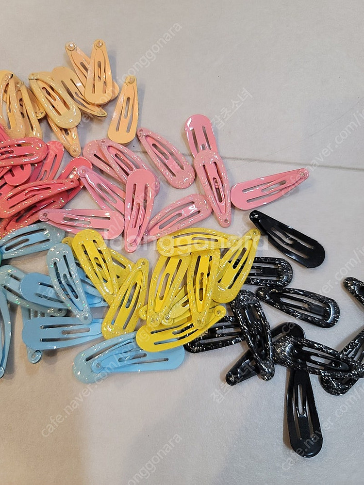 3cm 펄똑딱핀대 100개--1