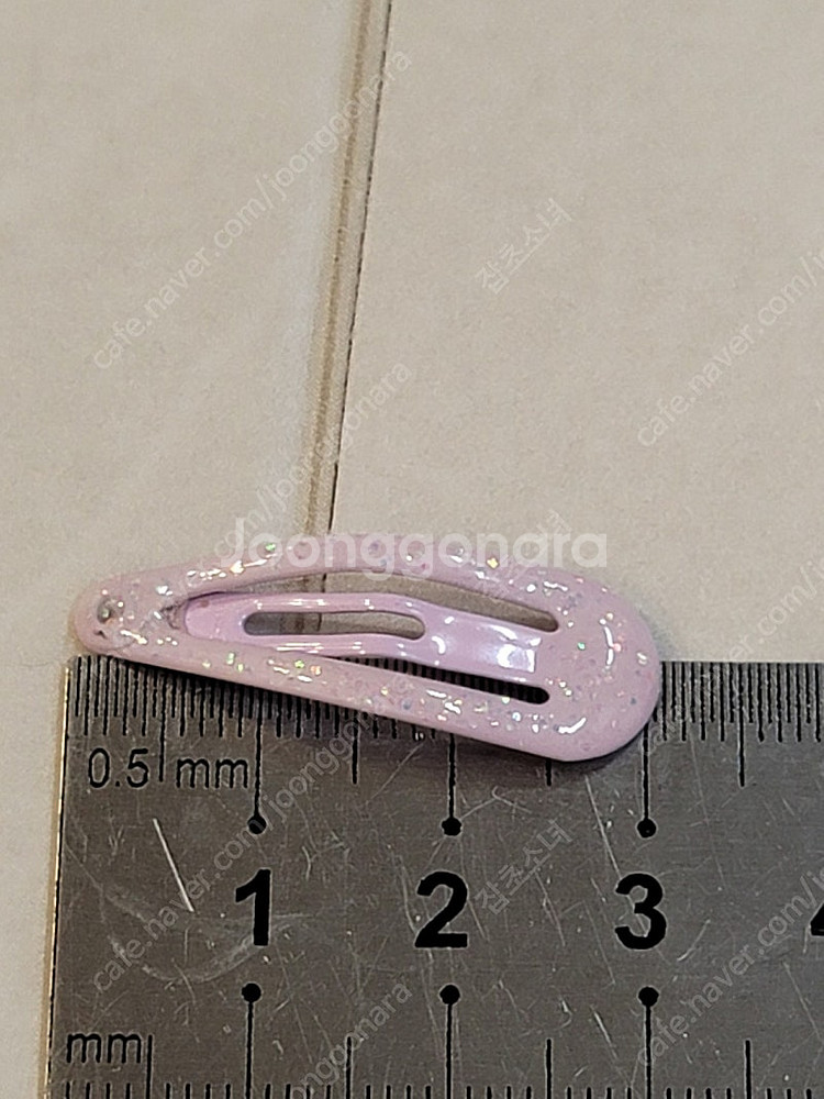 3cm 펄똑딱핀대 100개--3