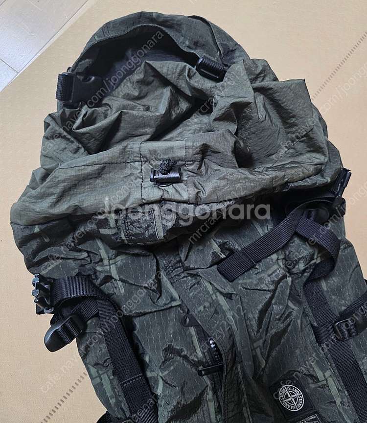 요시다포터 스톤아일랜드 나일론메탈 밀리터리 백팩--4