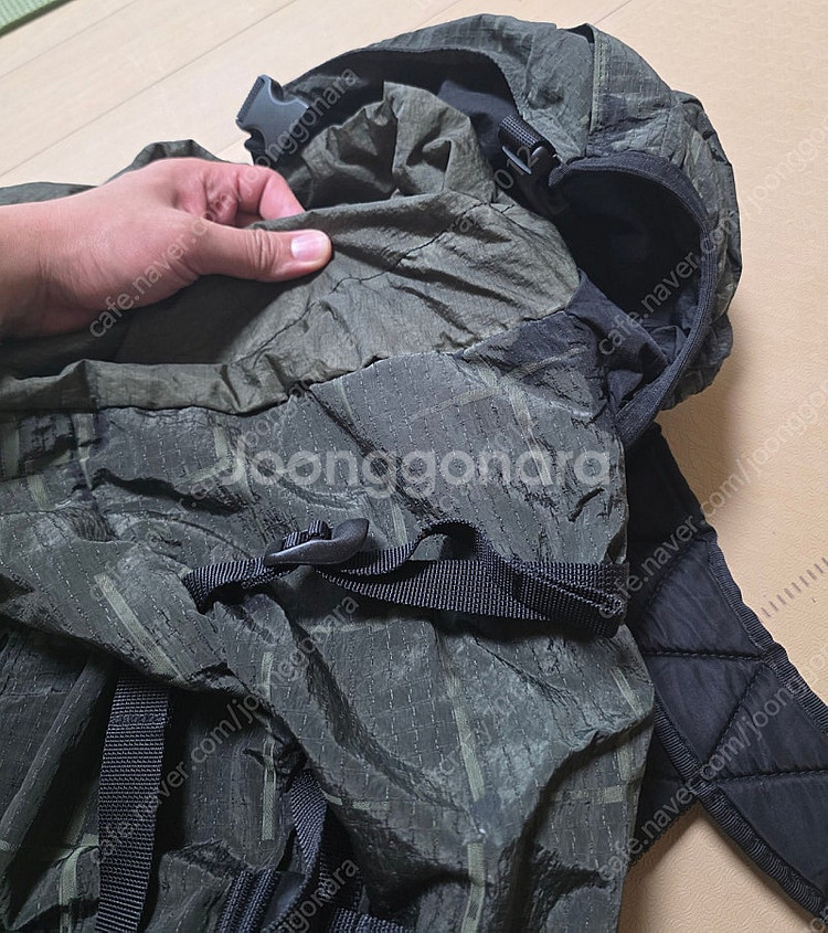 요시다포터 스톤아일랜드 나일론메탈 밀리터리 백팩--6