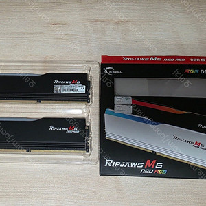 G.SKILL DDR5-6000 CL30 RIPJAWS M5 NEO RGB 블랙 패키지 (96GB(48Gx2)) 판매