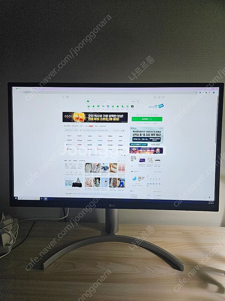 LG 4K 27인치 모니터 27ul550 엘지--2