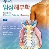 해부학 교과서 무어 해부학 9판, 국소해부학 4판 스프링 제본 한 것 팝니다.