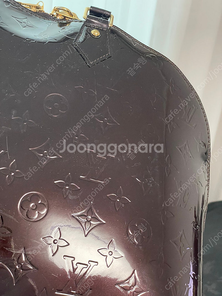 루이비통 베르니 알마 MM 아마랑뜨 토트백--9