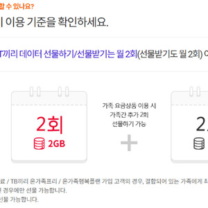 (24시간 거래) SKT LG U+ KT 엘지 유플러스 케이티 에스케이티 데이터 1G / 2G 1기가 / 2기가 1GB / 2GB 판매합니다