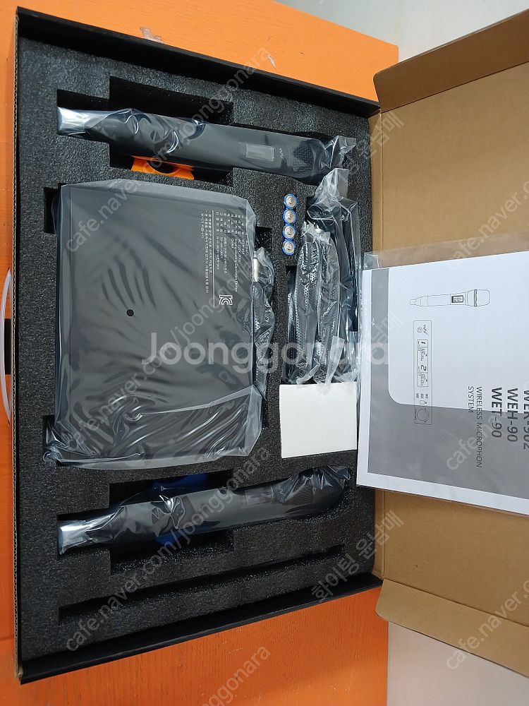 (판매)최고급 2채널무선마이크 교회용무선마이크 고급형--2