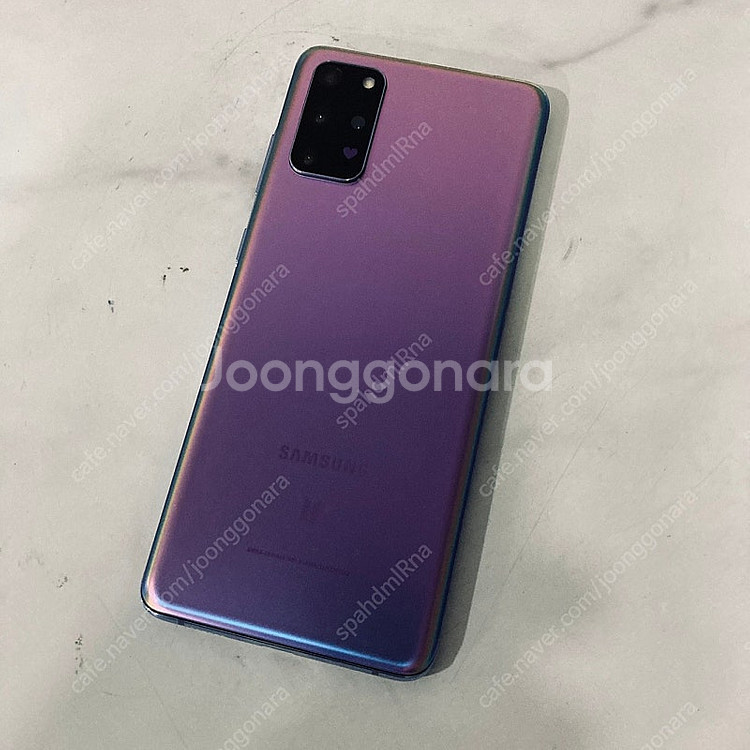 갤럭시 S20플러스+ 퍼플BTS에디션 256기가 매우깔...--0
