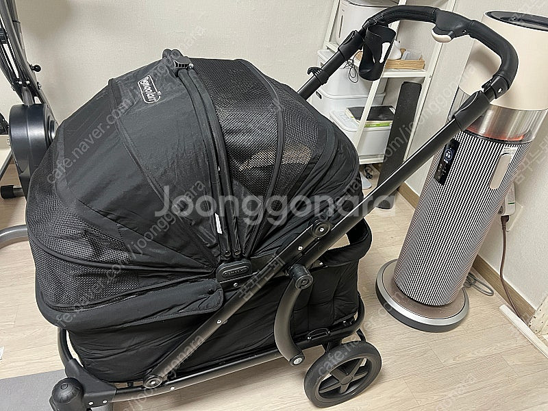 폼포라펫 클래식웨건 딥블랙 애견유모차--0