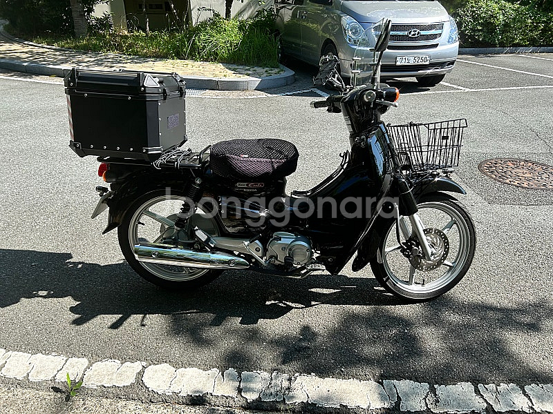 부산 기장 혼다 슈퍼커브 110 블랙 판매합니다--2