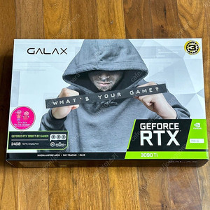 갤럭시 RTX3090Ti 24GB 상태극상 풀박스 판매
