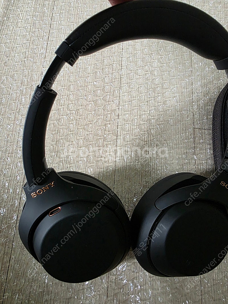 (거의새거)소니 WH-1000XM4 헤드폰 블랙--4