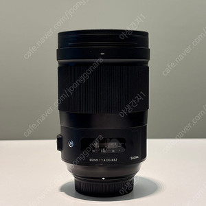 시그마 40mm f1.4 니콘F 마운트 팝니다.