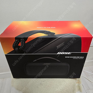 BOSE 보스 사운드링크 맥스 포터블 블루투스 스피커 (꺼내지도않은 새상품 풀박스, 박스만뜯음)