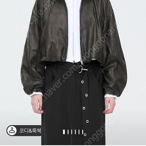 타임 램스킨 하이넥 집업 자켓(주말만가격디운)