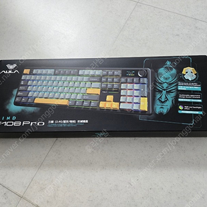 독거미 AULA F108 PRO 모카무스 카라멜라떼축 미개봉 새제품