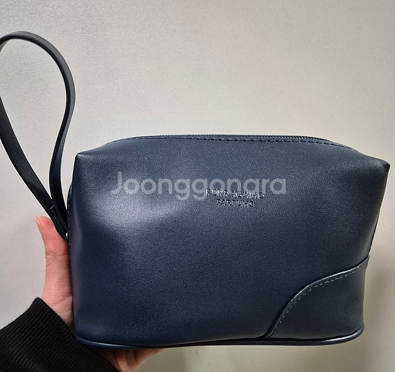 터키항공 비지니스 페라가모 어메니티 파우치--0