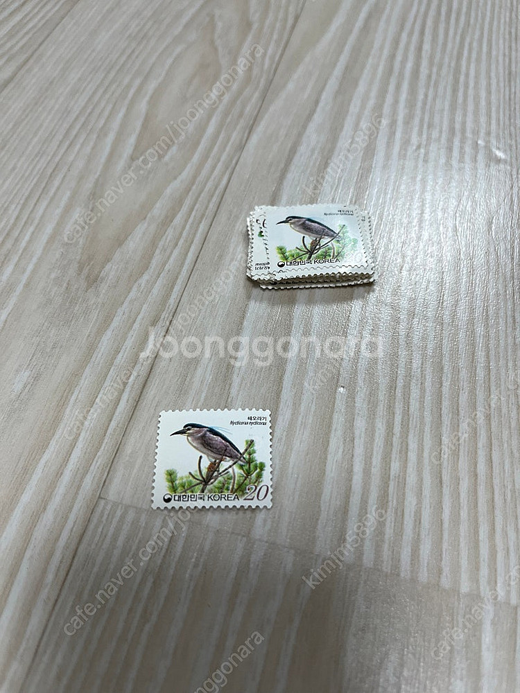 금동대탑 2,000원 우표 50장, 해오라기 20원 우...--4