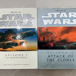 스타워즈 아트북 The Art of Star Wars-Episode 1, 2