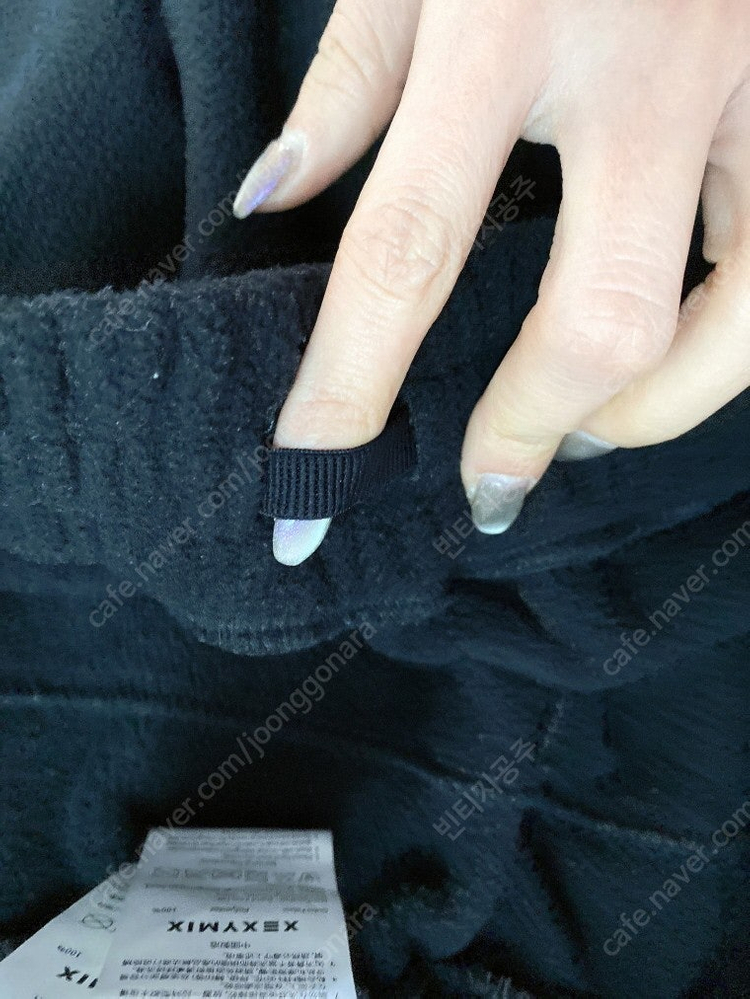 (남성30~31)젝시믹스허리밴딩플리스조거팬츠 이미지