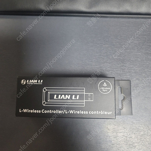 리안리 l-wireless controller 블랙