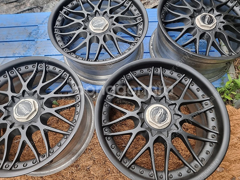 18인치 일본제조 3피스 경량정품 BBS 디자인 카랜스...--5