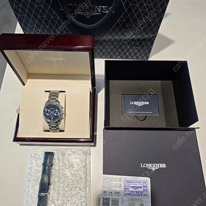 론진 마스터컬렉션 투카운터 청판40mm 일명 론진 부엉이