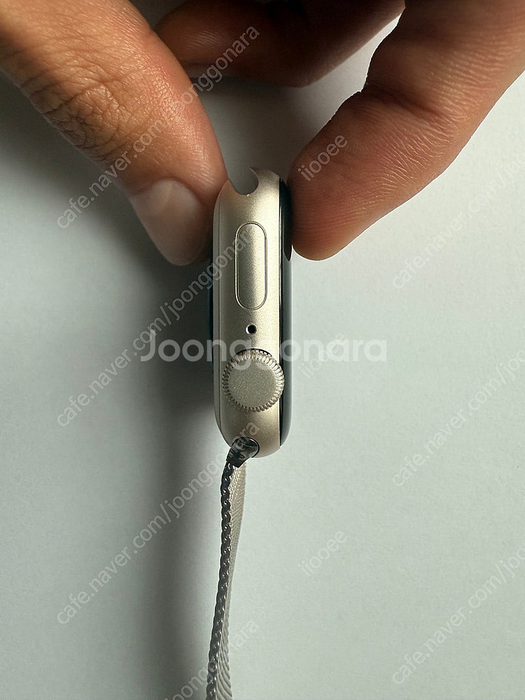 애플워치 SE2 GPS 40mm 스타라이트 + 내추럴 ...--5