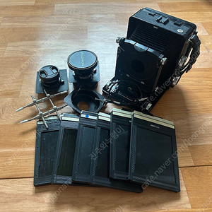 위스타 45 SP 대형카메라, 슈나이더 150mm, 후