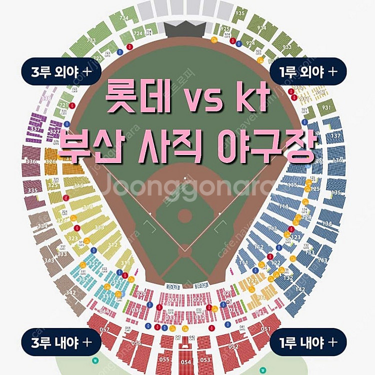 토요일 6월 28일 kt 위즈 롯데 자이언츠 1루 3루...--0