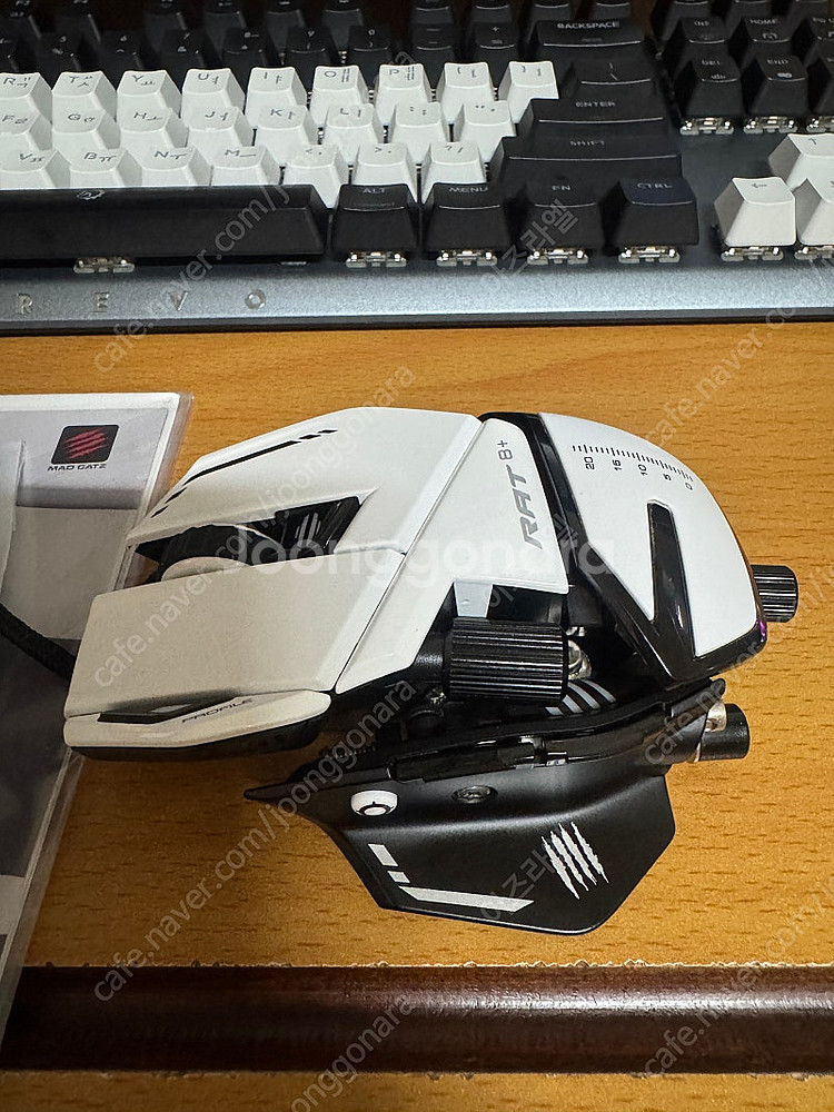 MadCatz R.A.T 8 Plus (화이트) 마우스...--2