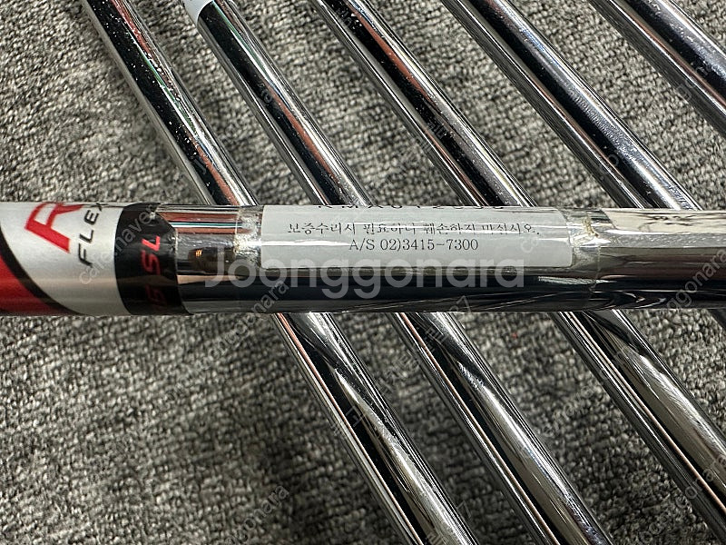 테일러메이드 RBZ 7개 경량스틸 중고아이언--6