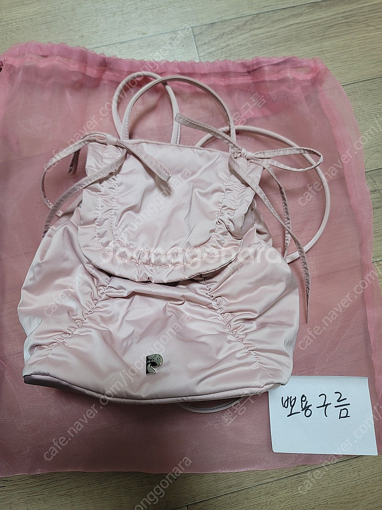 파퓸드로브 백팩 삭 튜튜 베이비 핑크 baby pink--0