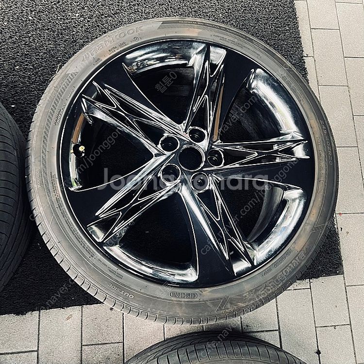 [ 제네시스 ] G90 RS4 20인치 블랙 크롬 휠 ...--2