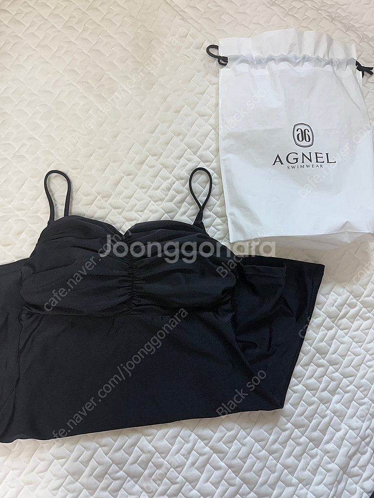 AGNEL 아그넬 베이비돌 모노키니 수영복 블랙 S사이...--5