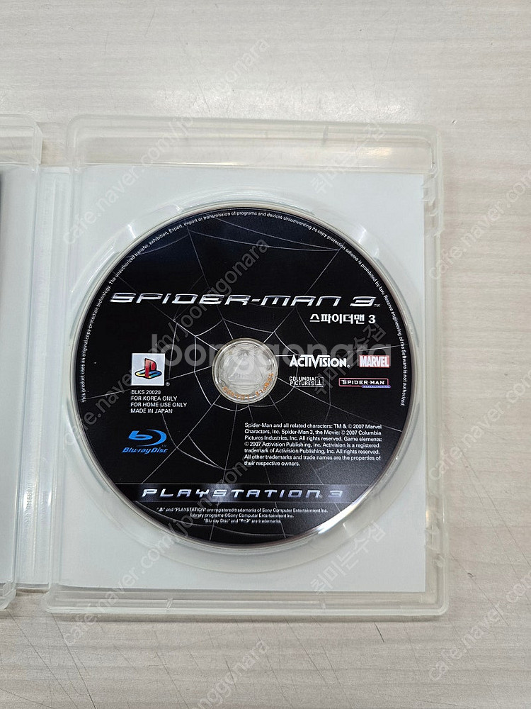 # 플스3(PS3) "스파이더맨3" 판매합니다.--4