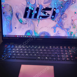 24년8월구매! MSI TITAN 18 HX A14VIG-i9 4K Mini LED W11 (SSD 4TB) 4090