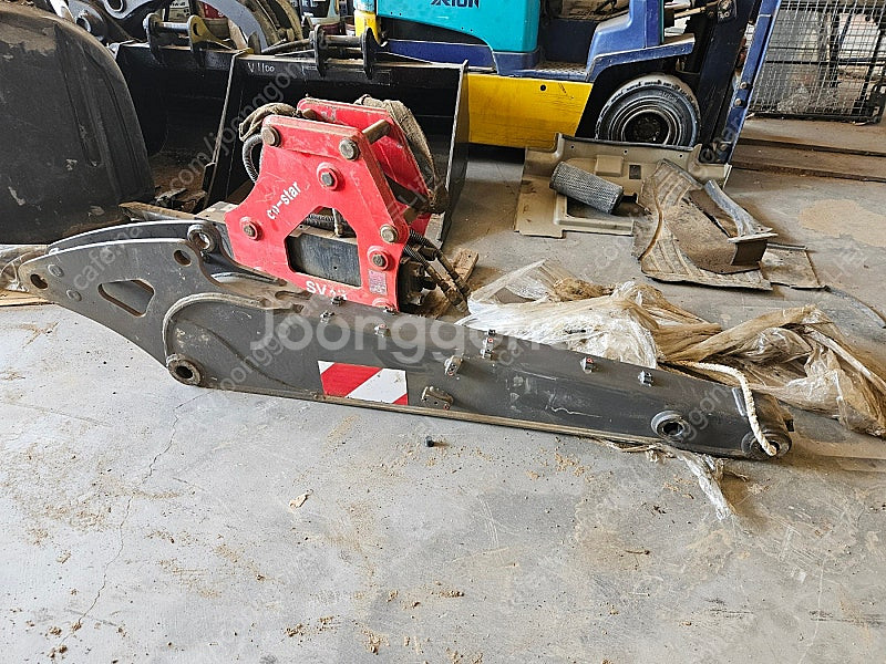 암대 볼보 3W EW60E 2021년식 탈거 암대 굴삭기부속--0