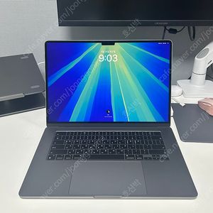 맥북에어 m3 15인치 램 16기가 SSD 512기가 스그 S급