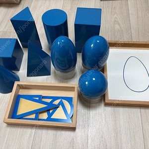 몬테소리 기하입체 도형 택포
