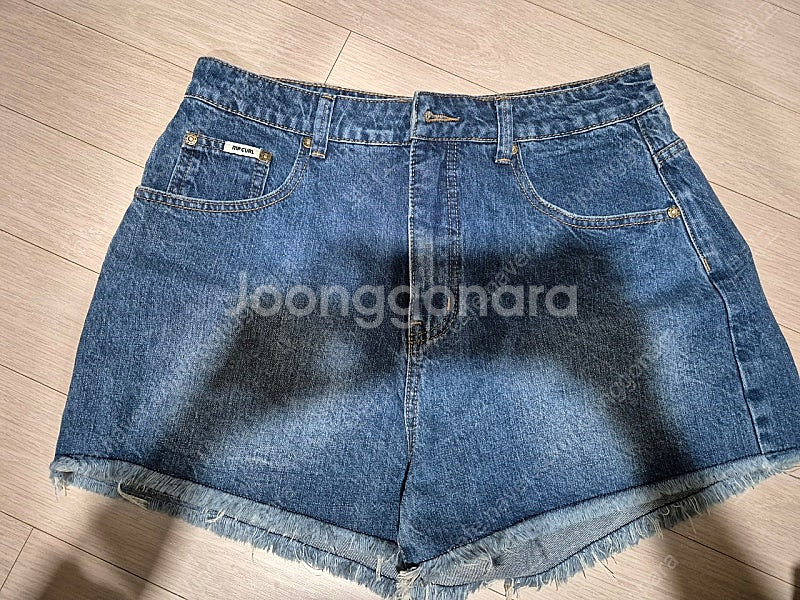 립컬 여성 청반바지 새상품 L--0