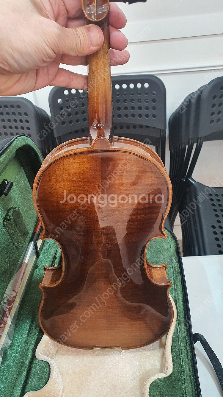 국산 효정 바이올린 HV-350 사용 안 한 신품 50...--5