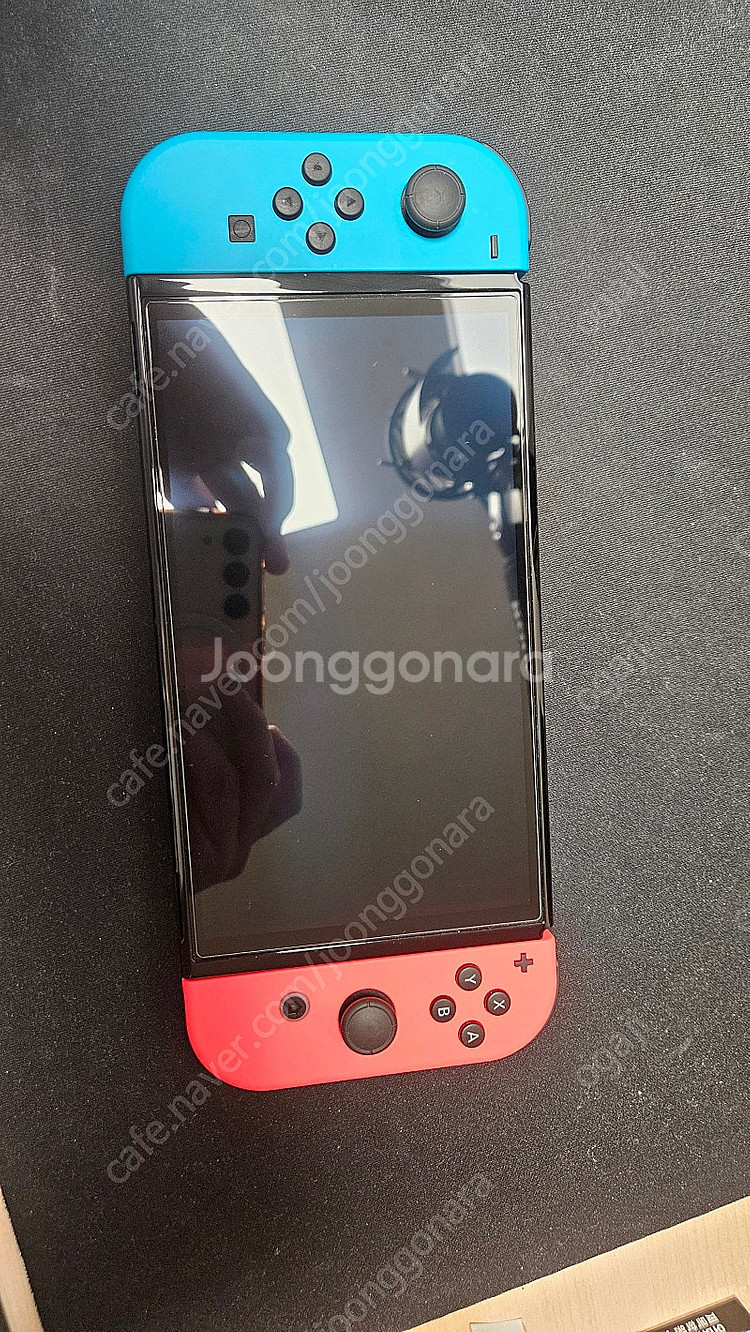 닌텐도 스위치 oled 네온 풀세트 팝니다--1
