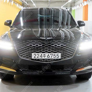 제네시스 GV80 중고 GV80 중고 가격 검정색 2023년식 18,862km 가솔린 3.5T AWD 수원중고차