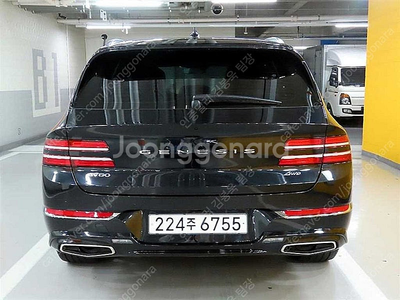제네시스 GV80 중고 GV80 중고 가격 검정색 20...--5