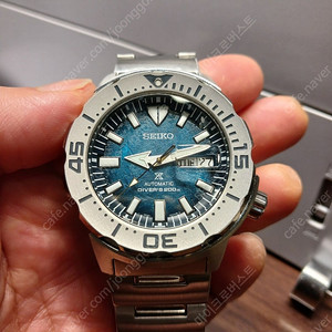 세이코 몬스터세이브 디 오션 파워리저브 42.5mm 시계