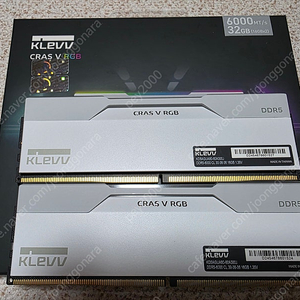 Klevv DDR5 6000MHz CL30 32GB RAM 팝니다.