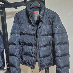 [50] 프라다 삼각로고 남성 패딩 자켓
