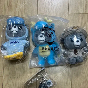 국립공원 굿즈인형 3개 일괄판매(키링서비스)
